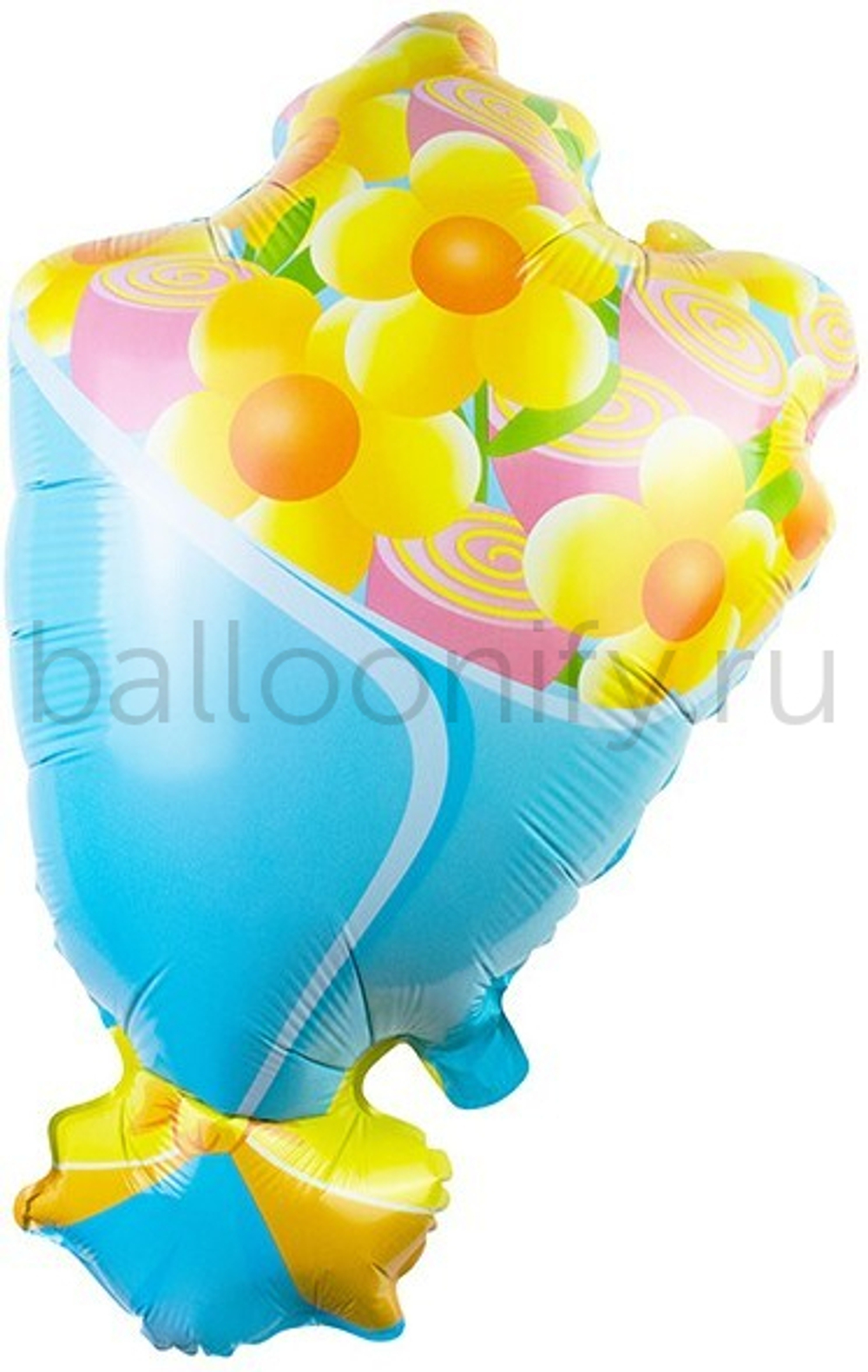 Шар (28''/71 см) Фигура, Летний букет, 1 шт.
