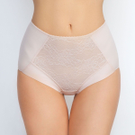 Трусы с завышенной линией талии и низким вырезом по линии бедер (Размер: 52) (Цвет: черный)