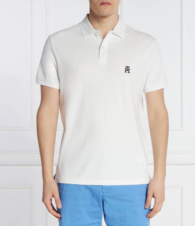 Поло Tommy Hilfiger - белый(MW0MW34783)