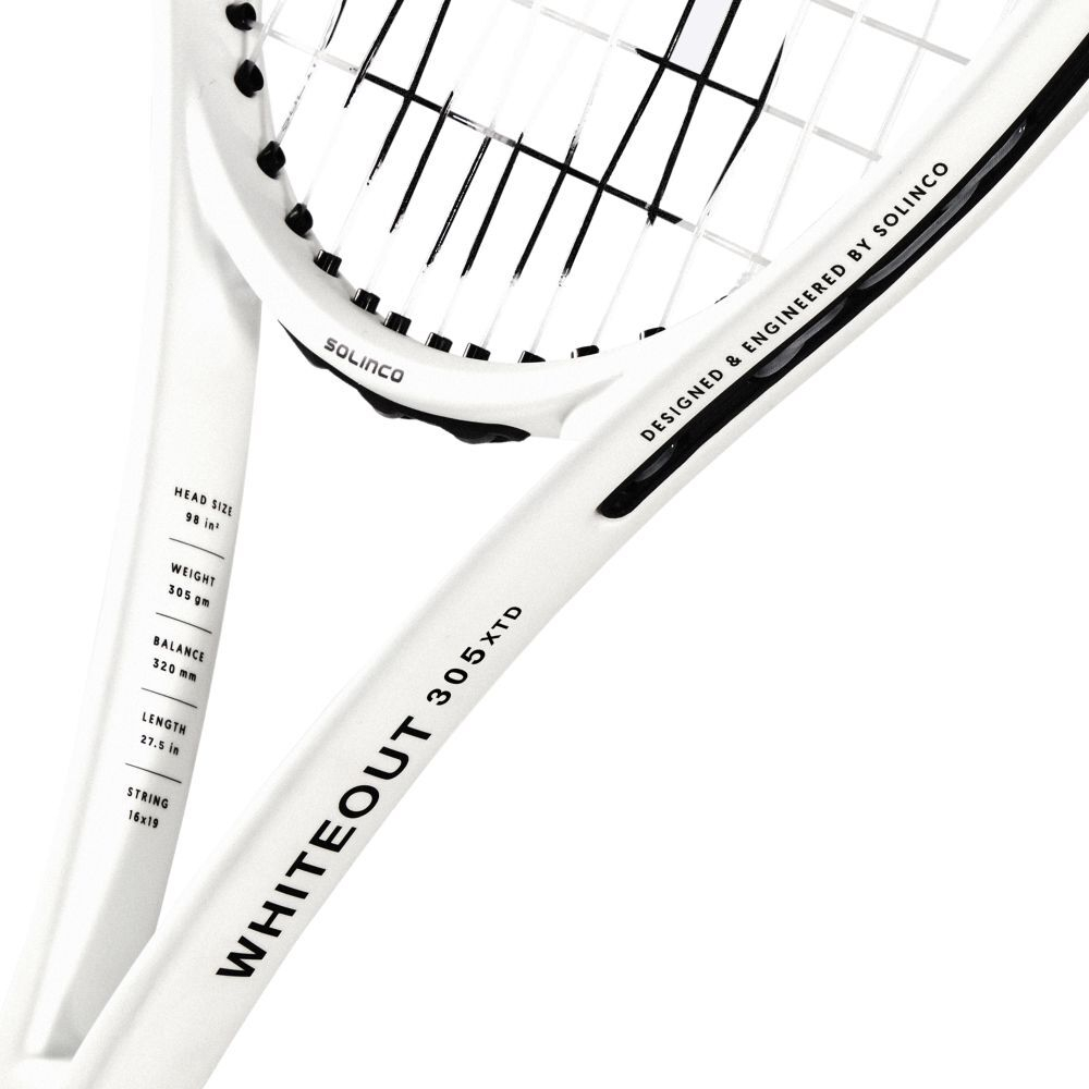 Теннисная ракетка Solinco Whiteout 305 XTD + Струны + Натяжка
