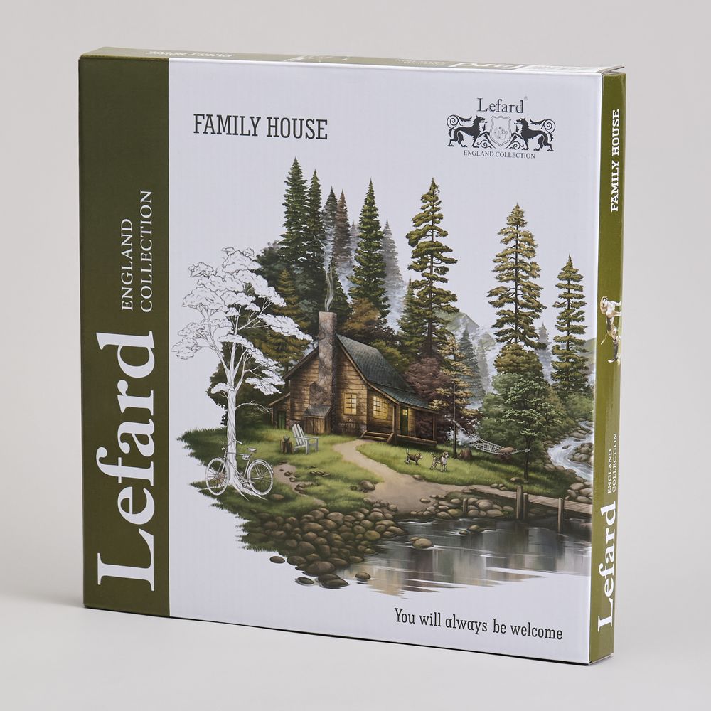 ТАРЕЛКА ОБЕДЕННАЯ LEFARD "FAMILY HOUSE" 26 СМ (МАЛ.УП.=2ШТ./КОР=18ШТ.)