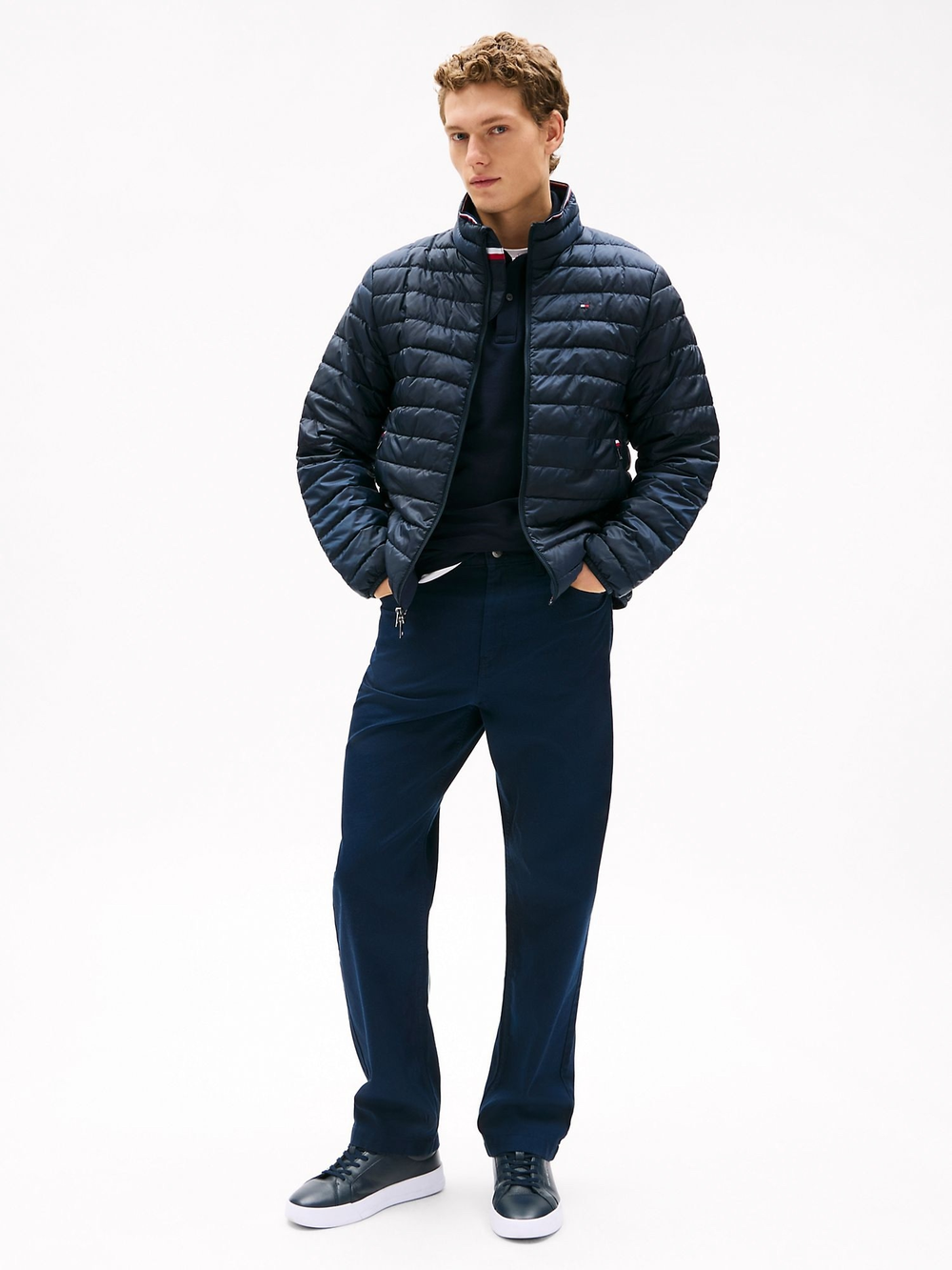 Утепленная куртка Tommy Hilfiger Lightweight Packable Navy