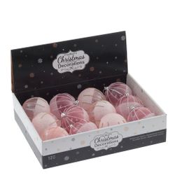 GAEM Набор из 12шт Украшение новогоднее "Шар", D 8 см, L35 W27 H9 см