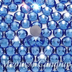 Стразы YHB холодной фиксации, Медиум Сапфир