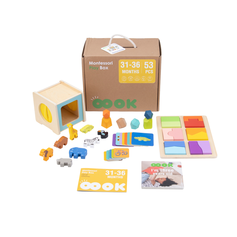 Монтессори Play Box для малышей (31-36 мес.)
