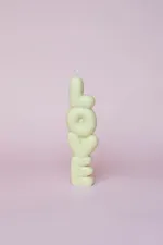 Купить Свеча Unification Love "Love" белая (Дымчатый уд) Свеча Unification Love "Love" белая (Дымчатый уд)