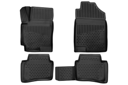 Коврики Optimum, 3D в салон KIA RIO, 06/2017- , Сед./Хб. (X-Line), 4 шт. (повышенная износостойкость, полиуретан, чёрные) Format.FORMAT.3D2563210