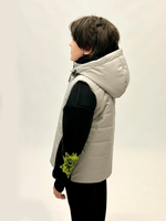 Жилет демисезонный мембрана для мальчика 13-18 лет Милашка Сьюзи