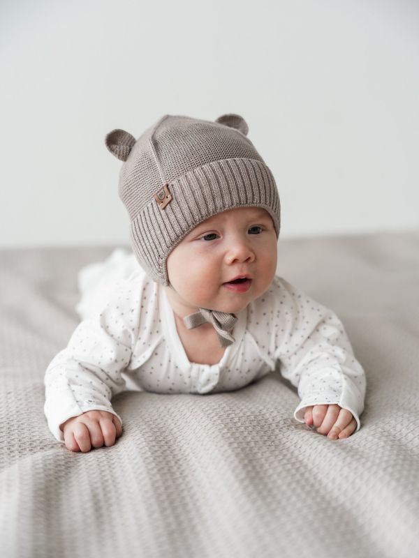 Шапка хлопковая на подкладе 