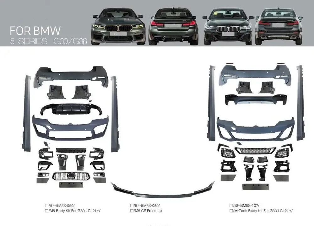 Обвес в М - стиле для BMW 5 серии G30 M5 БМВ