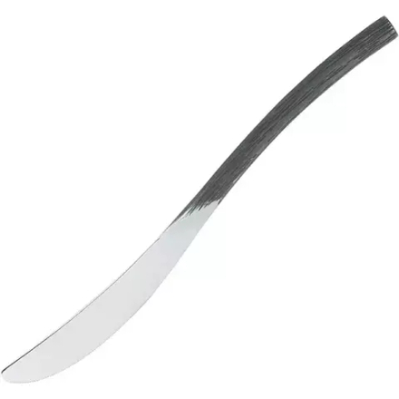 Нож столовый сталь нерж. ,L=23,5см черный,металлич