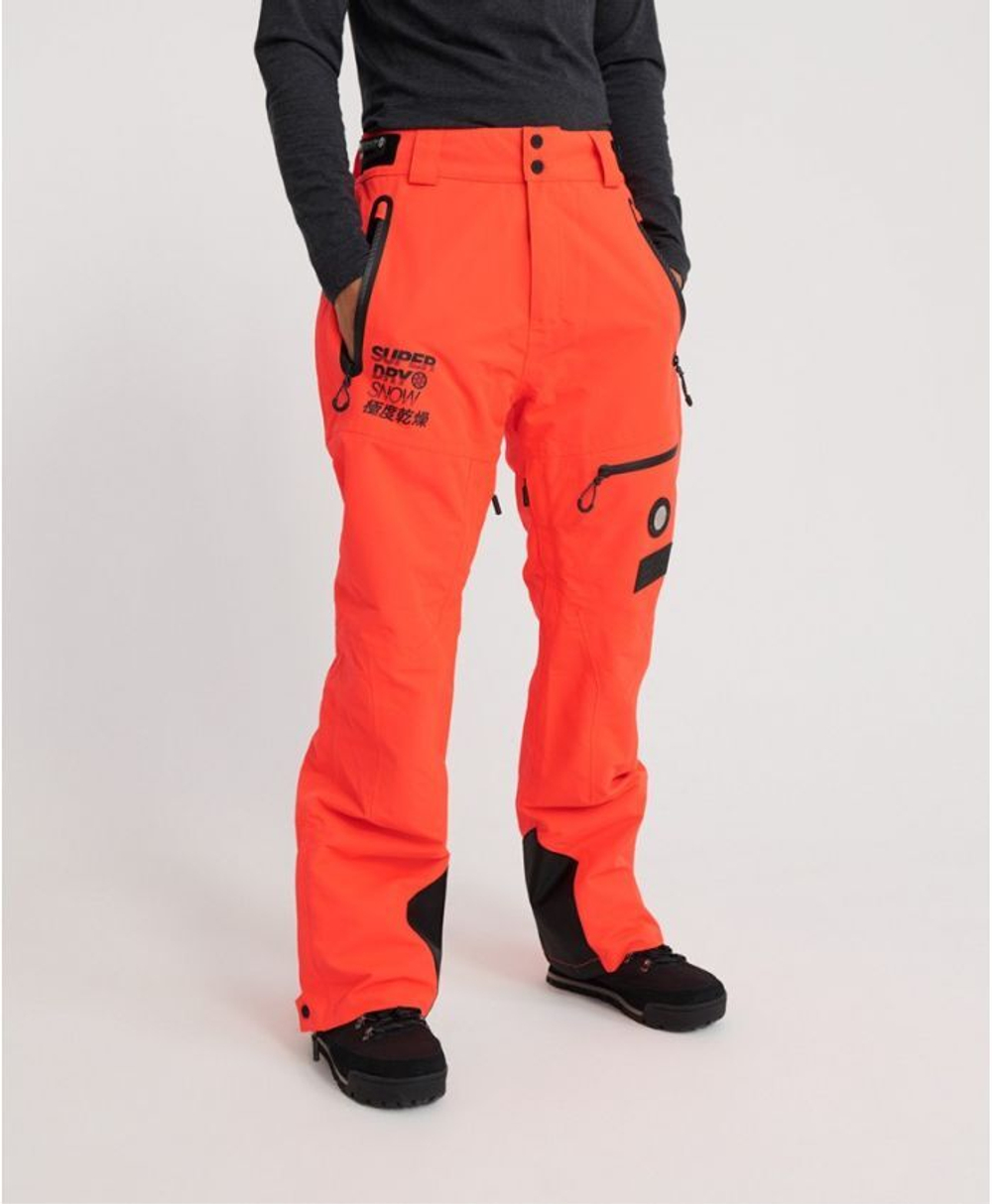 SUPERDRY брюки горнолыжные Hyper orange