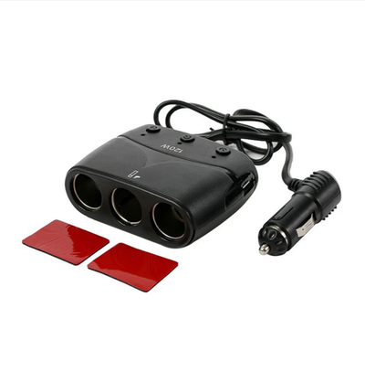 Разветвитель авто IN-CAR 1677 (2USB/3розетки)