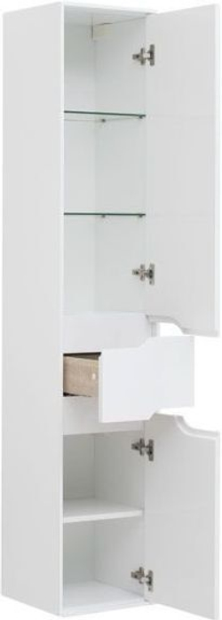 Шкаф-пенал для ванной Aquanet Модена 35 белый