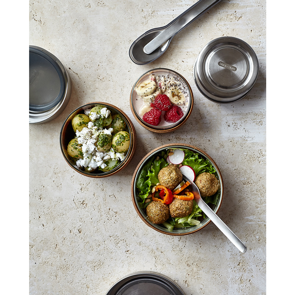 Ланч-бокс glass lunch pot, 450 мл, коричневый