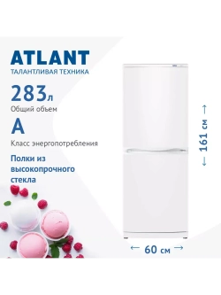 Холодильник ATLANT 4010-022  белый
