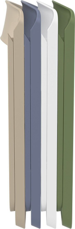 Стул пластиковый, Siesta Contract Dream, темно-серый