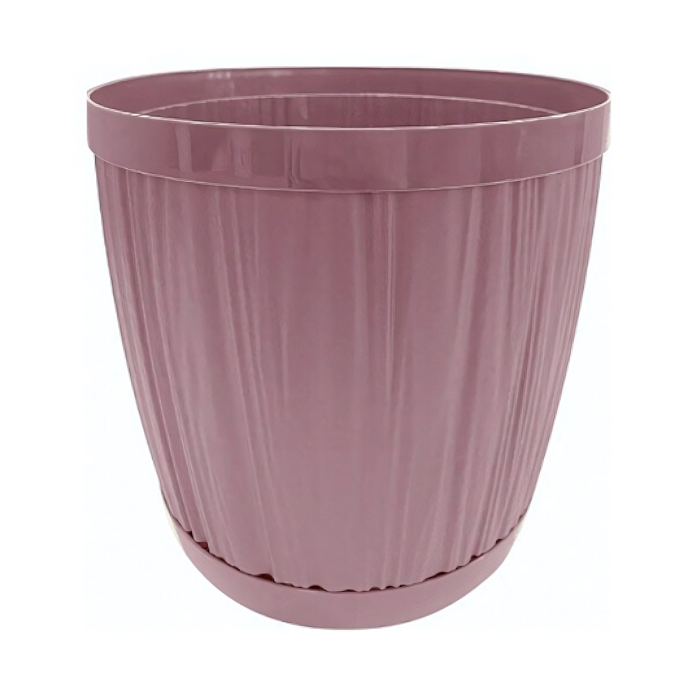 Горшок для цветов InGreen BARCELONA 6,5л, D240мм Морозная слива
