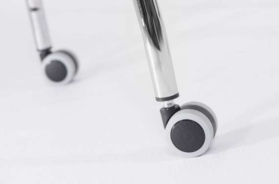 Офисный стул Pinkо mesh chrome на колесах