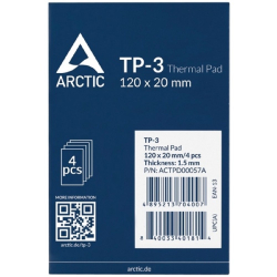 Термопрокладка Thermal pad 120x20mm, 1.5mm - 4 Pack TP-3 ACTPD00057A