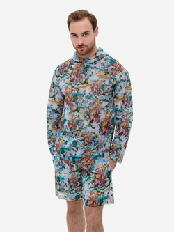 Футболка мужская с капюшоном "Арт"