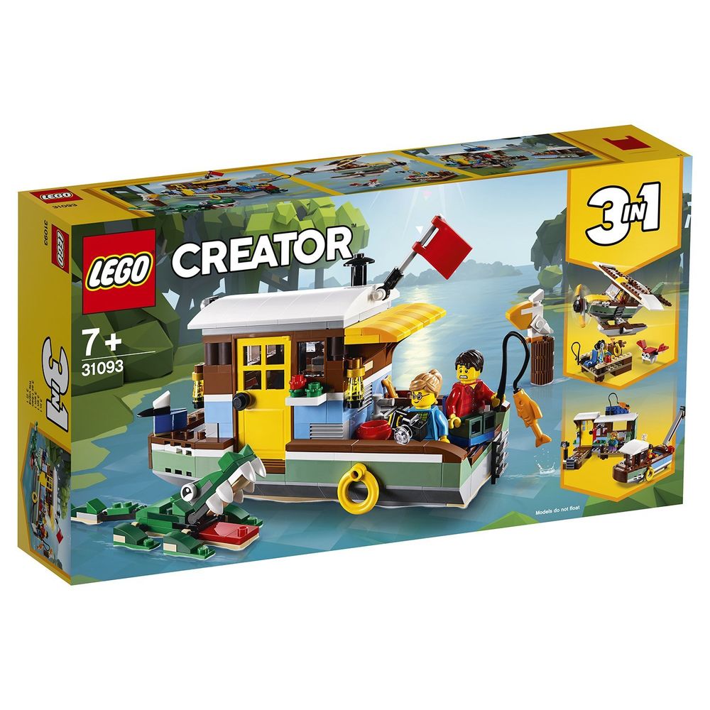 Плавучий дом Creator LEGO 3 в 1