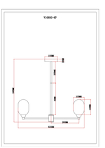 Люстра подвесная Moderli V10850-6P Gracy