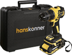 Дрель-шуруповерт аккумуляторная HANSKONNER HCD2065C