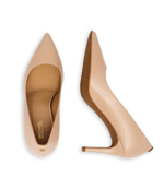 Кожаные туфли на шпильках alina Michael Kors - бежевый(40F2HNMP2L)