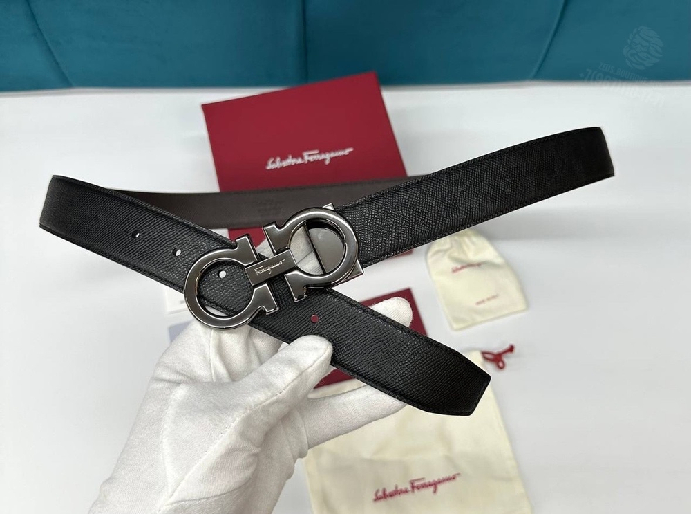 Двухсторонний ремень Salvatore Ferragamo