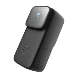 Экшн камера SJCam C200 черная с креплением, цифровым стабилизатором, водонепроницаемая 4K Ultra HD на шлем, голову, грудь, велосипед