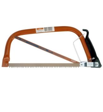 Пила лучковая с полотнами по сухому дереву 320 мм (13") и металлу 300 мм 24 зуба на дюйм Bahco 9-12-51/3806-KP