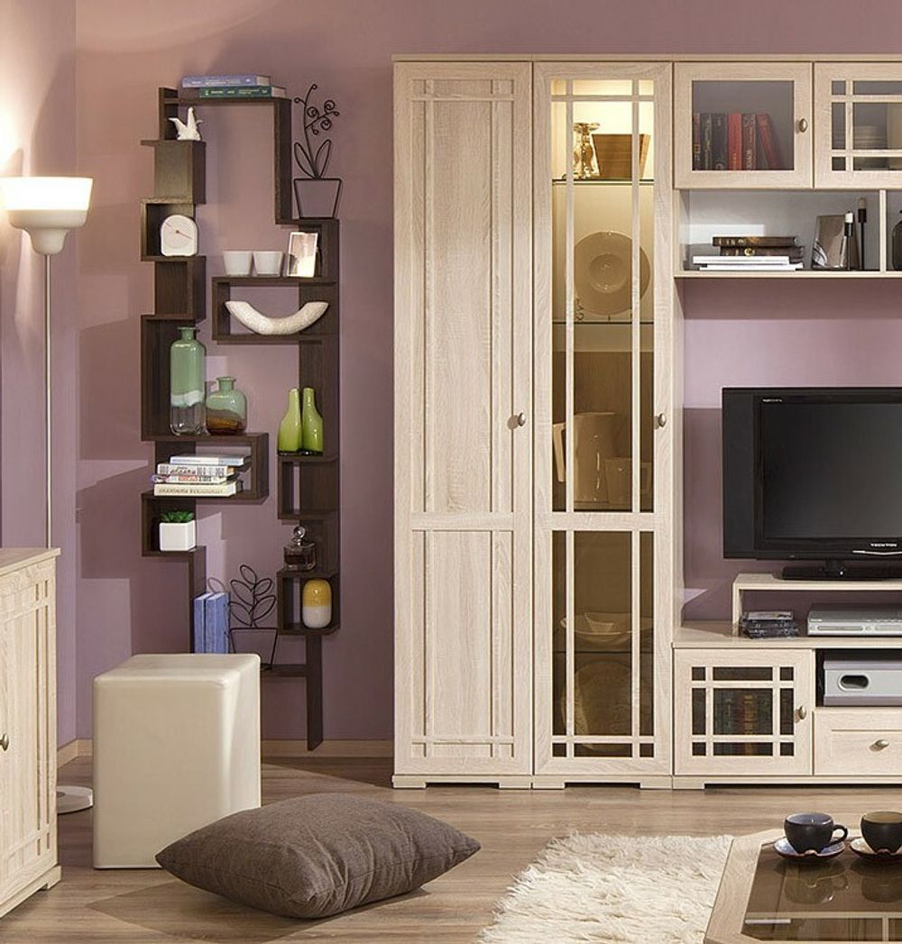 Шкаф для белья Sherlock 8 левый, дуб сонома