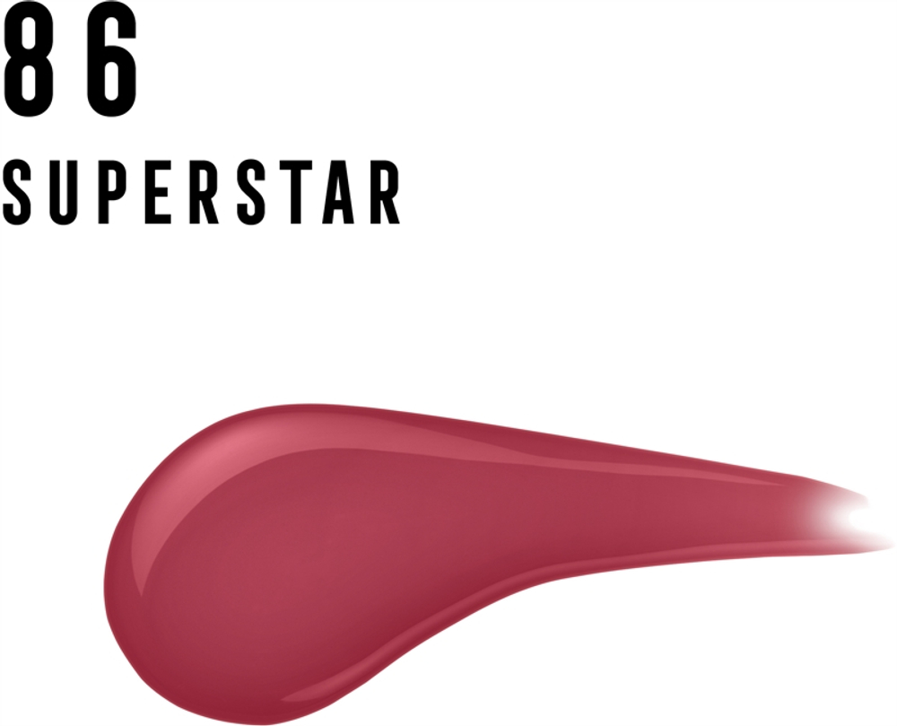 Max Factor Lipfinity Rising Stars - Долговременная помада для губ с бальзамом оттенок 86 Superstar, 1 szt.