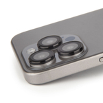 Стекло на камеру BROSCORP на Apple iPhone 15 Pro (арт.IP15PRO-MONO-CAM-BLACK )