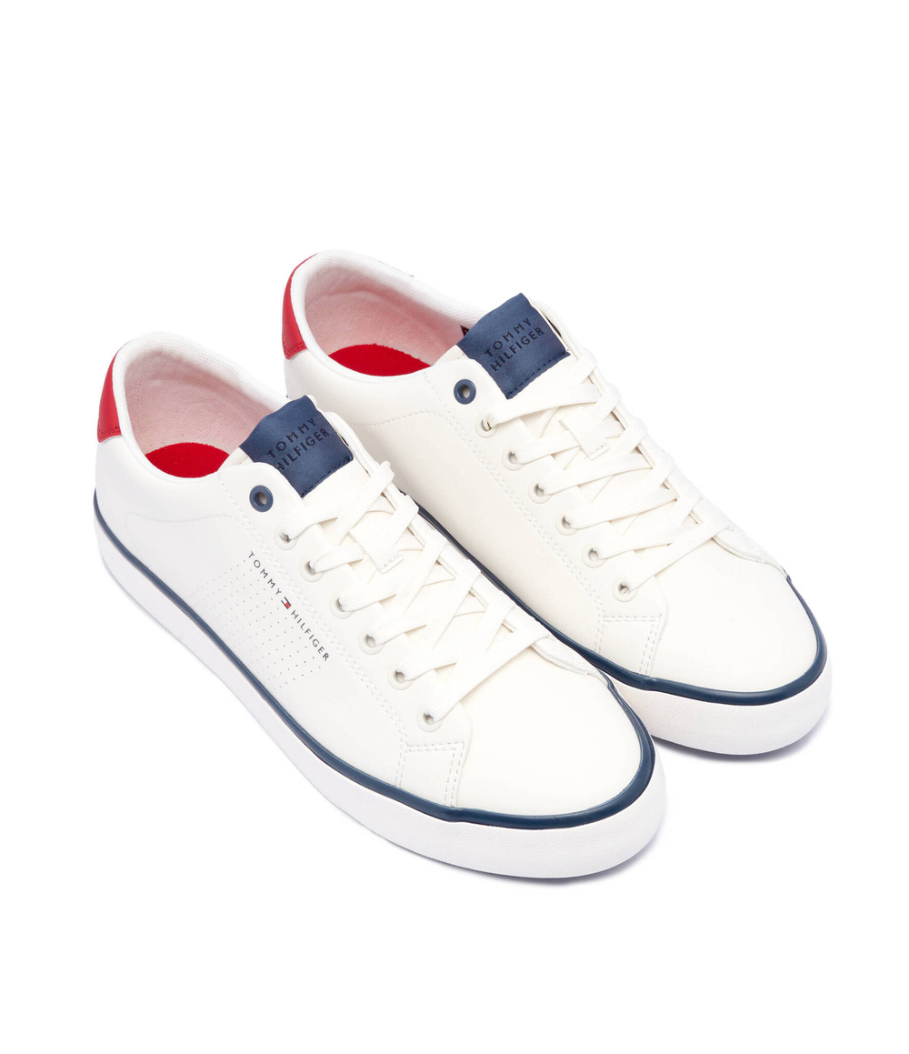 Кожаные кроссовки Tommy Hilfiger - белый(FM0FM05110)