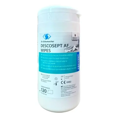 Дескосепт АФ Уайпс дезинфицирующие салфетки 140х200 мм 120 шт