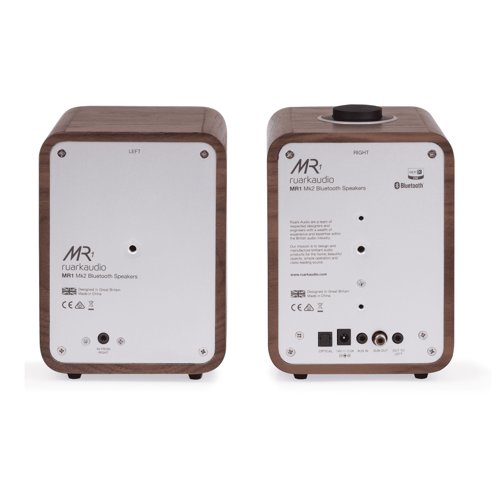 Ruark MR1 Mk2 Rich Walnut активная беспроводная полочная акустическая система (пара)