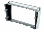 Комплект рамки с разъёмами 9" Toyota Avensis 250 2003-2008 серебро - Car-Smart 9556S