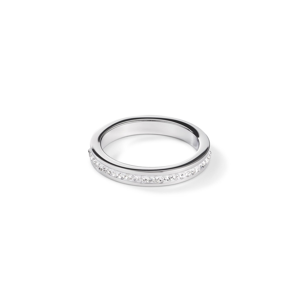 Кольцо Coeur de Lion Crystal-Silver 18.5 мм 0129/40-1817 58 цвет серебряный