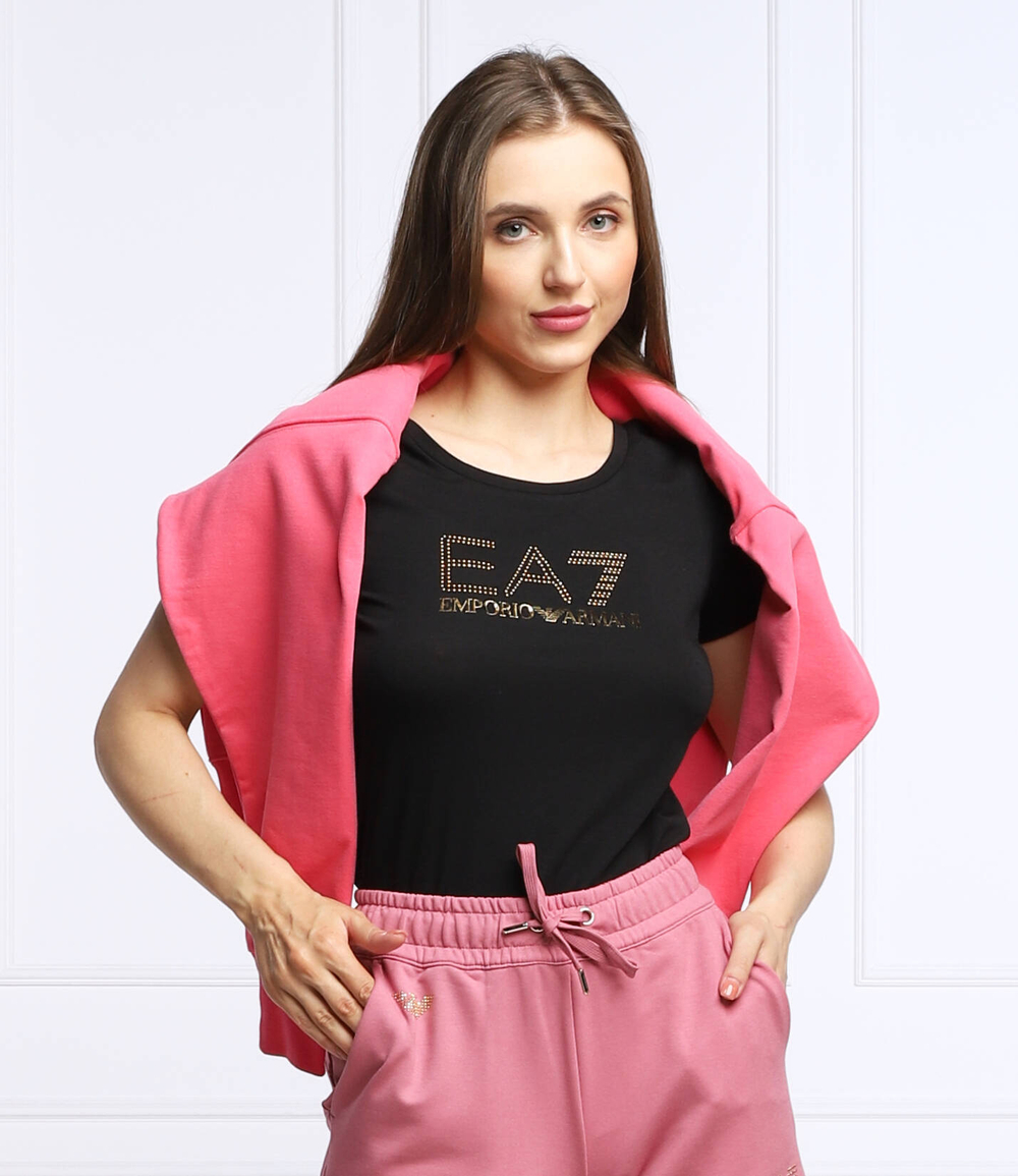 футболка EA7 - черный(3LTT23 TJDQZ)