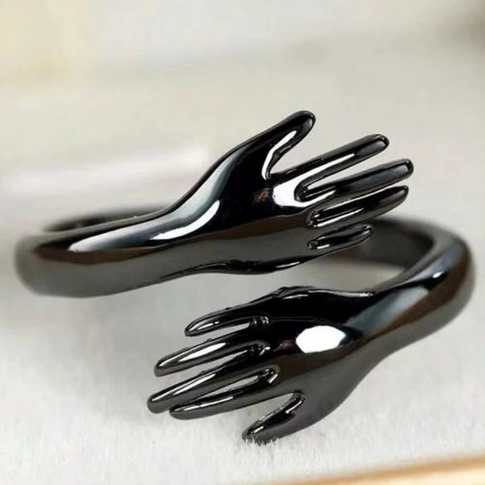 Двуручное обнимающее кольцо из нержавеющей стали