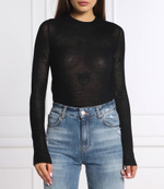 Хлопковый свитер cocarum Pinko - черный(1G182N A02P)