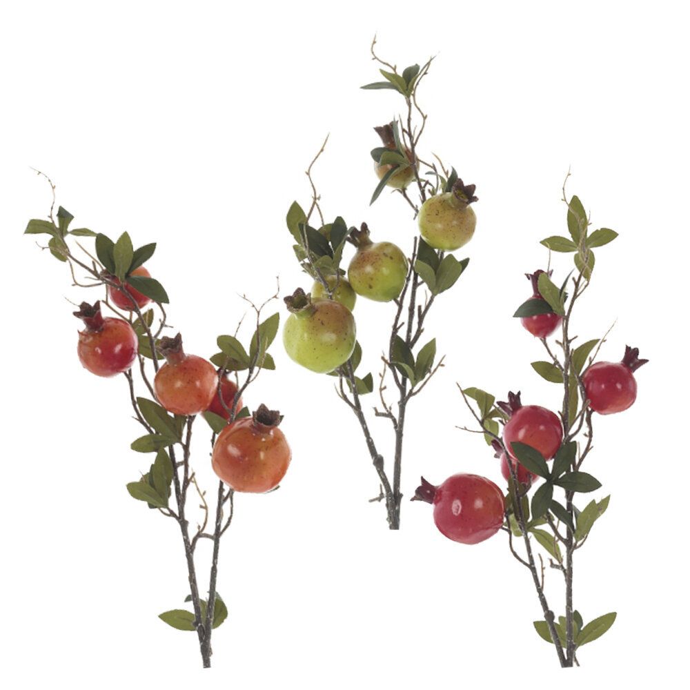 GAEM Ветка искусственная "Гранат", L16 W16 H77 см, 3в.