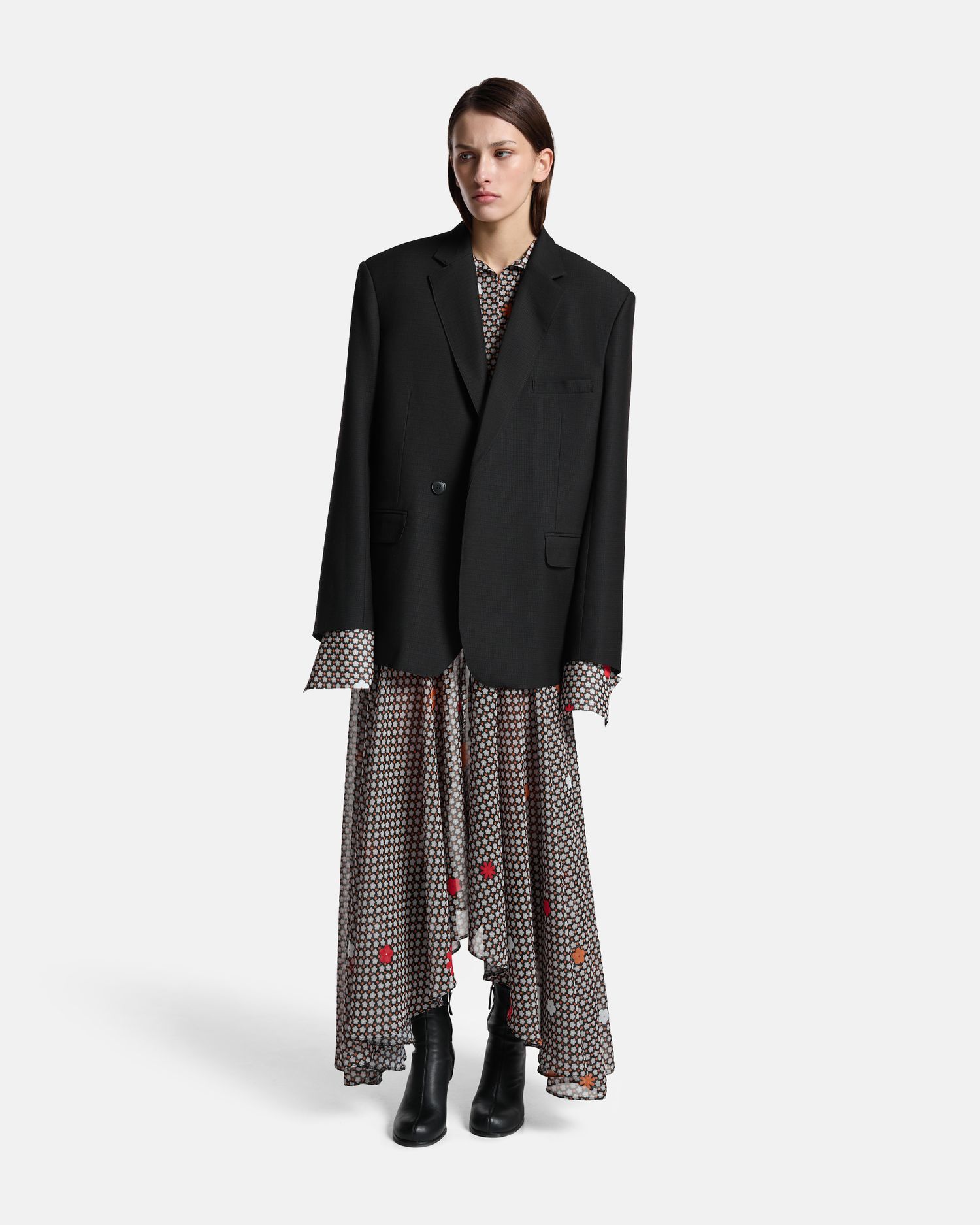 ПИДЖАК ПРЯМОГО КРОЯ