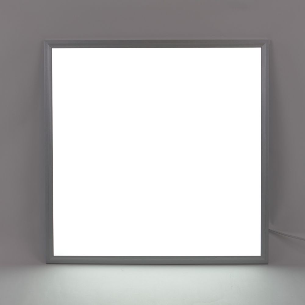 ULP-6060-36W-DW EFFECTIVE SILVER Светильник светодиодный потолочный встраиваемый. Дневной свет 6500K. Корпус серебристый. В комплекте с и-п. ТМ Uniel.