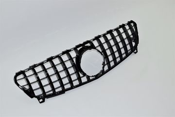 Решетка радиатора V.1 для Mercedes A class W176 lift 2015-2018