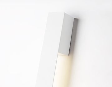 Настенный светодиодный светильник 6W 4200K FW4411 SWH белый песок LED 450*40*35 Wallers Wall Ambrella