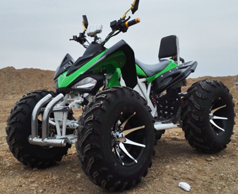 Квадроцикл бензиновый, 200CC, зеленый