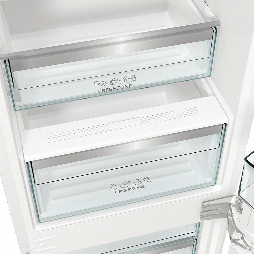 Встраиваемый двухкамерный холодильник Gorenje NRKI517E82WF